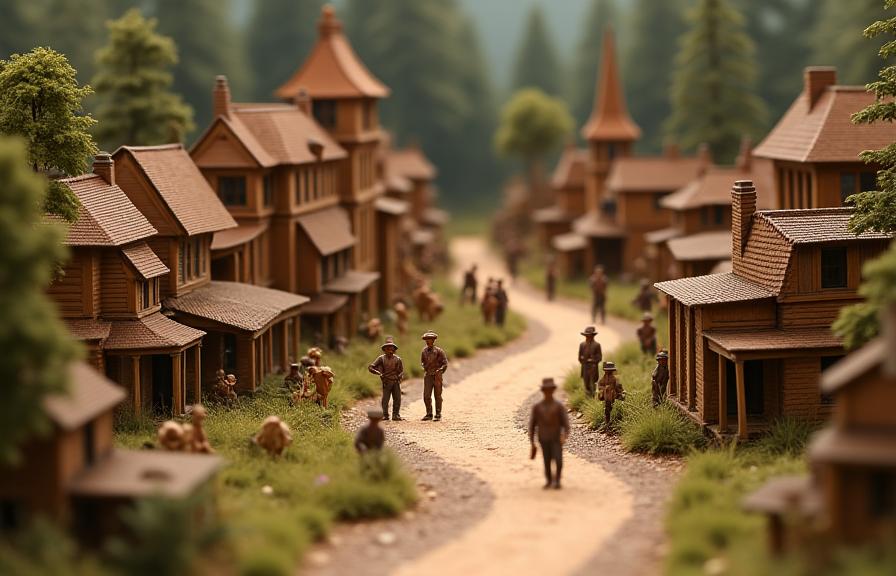 Diorama para museo con divulgación histórica